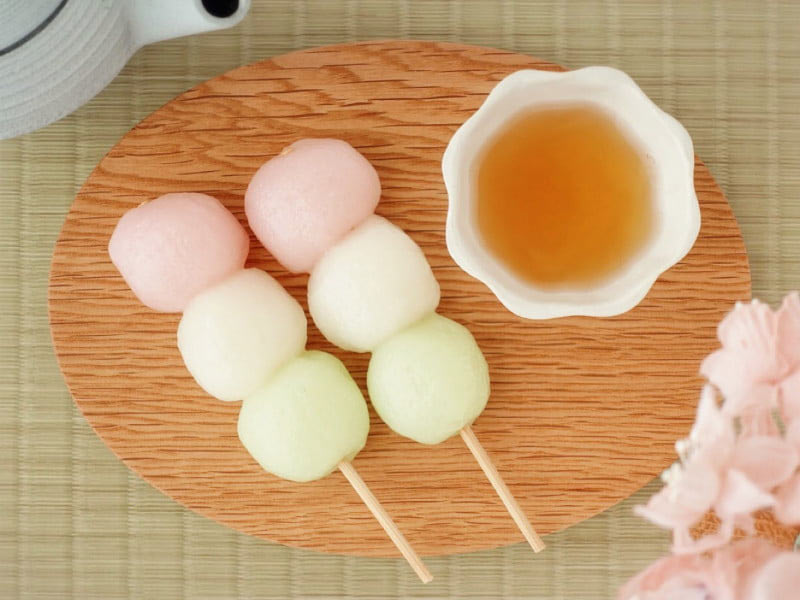 わがし屋 よだもち 三色だんご 中身