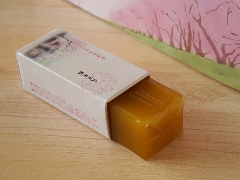 ゆかり堂製菓 しだれ桜ようかん　かぼちゃ