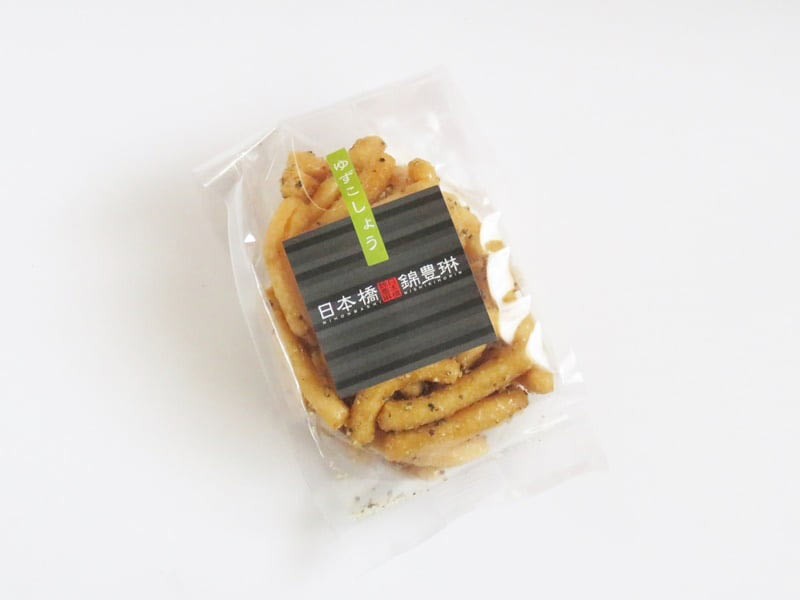 ゆずこしょうかりんとう 外装