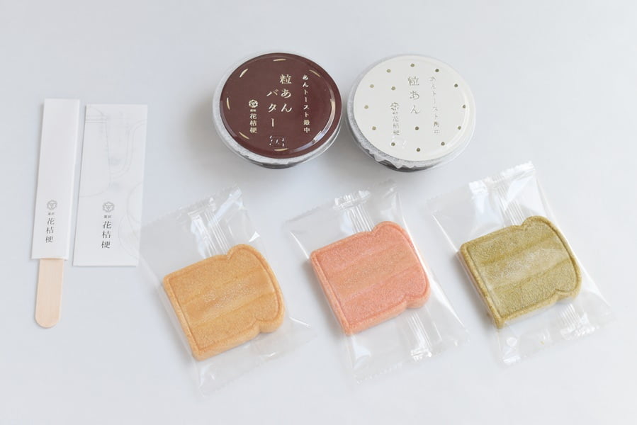 花桔梗あんトースト最中桜