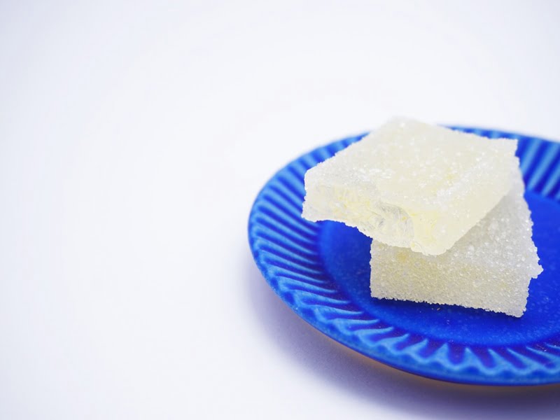 梅花亭　柚庵　中身の写真　アップ