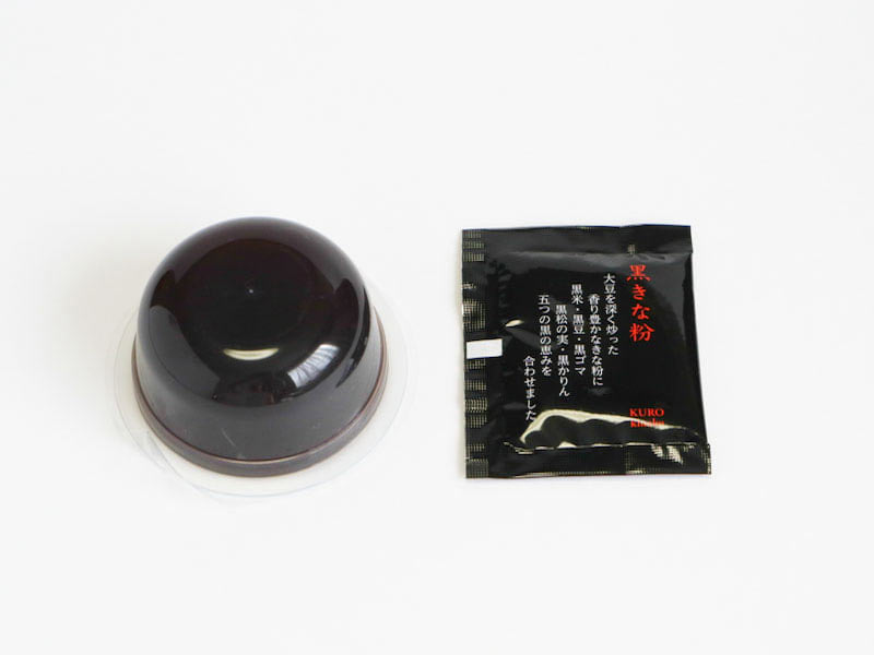 舟和 黒わらび餅 開封後