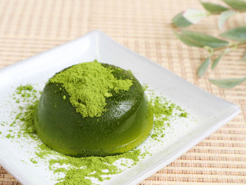 舟和 抹茶わらび餅 中身