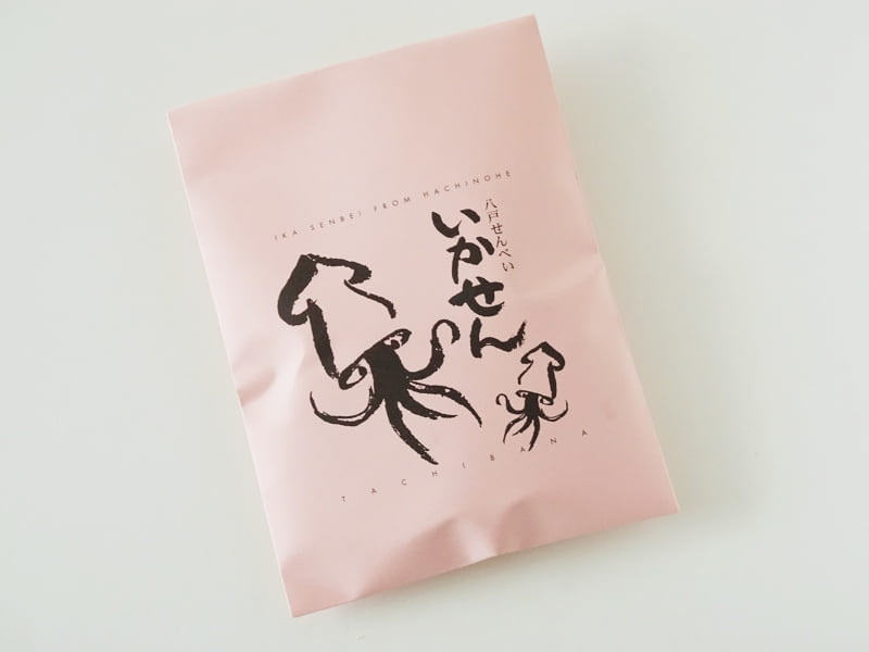 たちばな 八戸せんべい いかせん外装