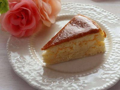 ヒルガニアンホワイトチーズケーキ