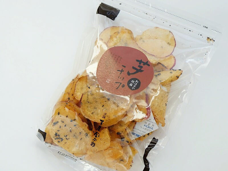 紅はるか胡麻チップ 外装