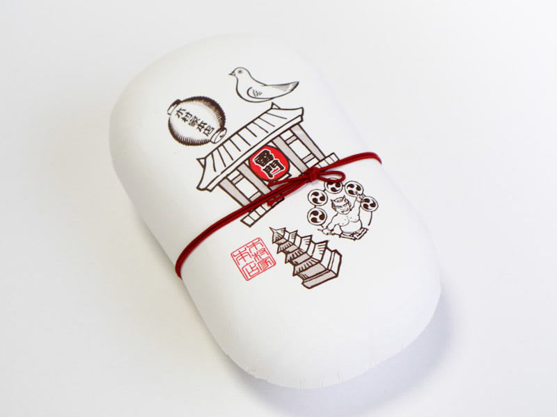 木村屋本店 あん入り人形焼 外装