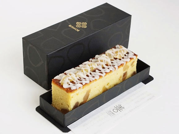 くら吉 西明寺栗 マロングラッセ入りパウンドケーキ開封後