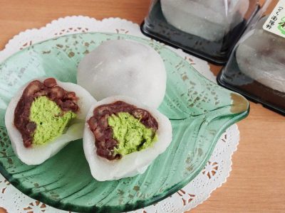 くり屋南陽軒 抹茶生クリーム大福