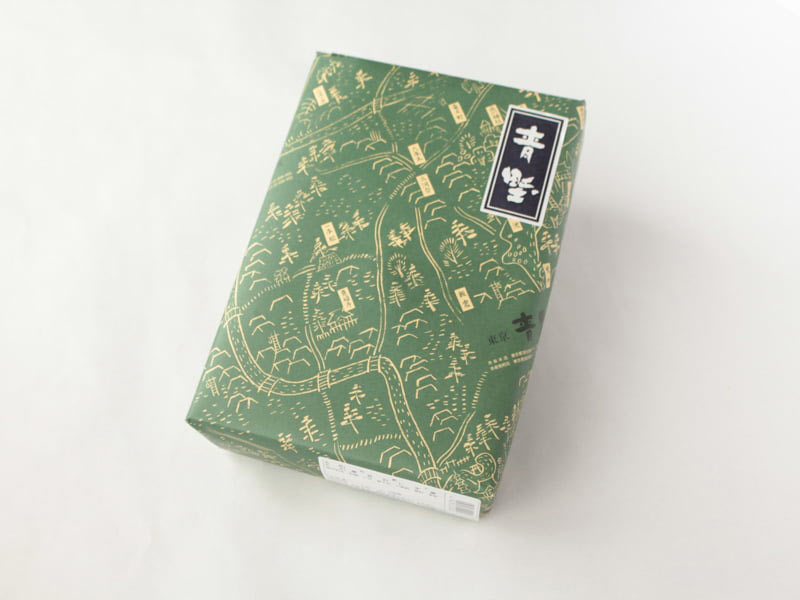 黒豆蒸し羊羹　外箱