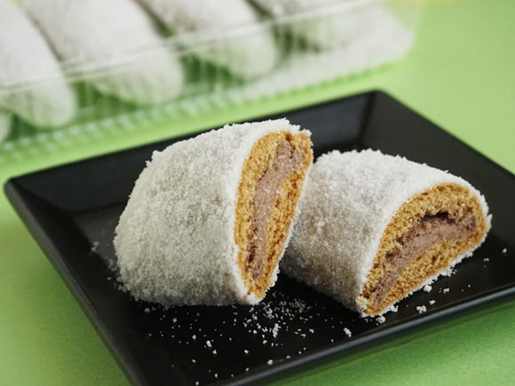 萬栄堂 元祖鶴子まんじゅう中身