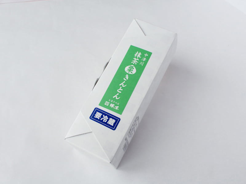 抹茶栗きんとん　外箱