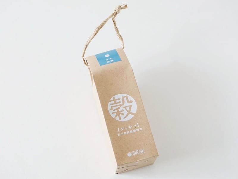 芽吹き屋 穀クッキー(ひえ・胡麻)外装