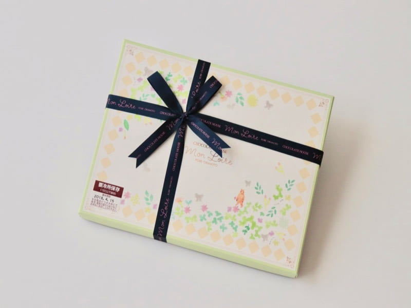 生チョコレートギフトBOX洋酒と抹茶 外装写真