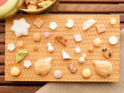 中川政七商店 吹き寄せお菓子缶