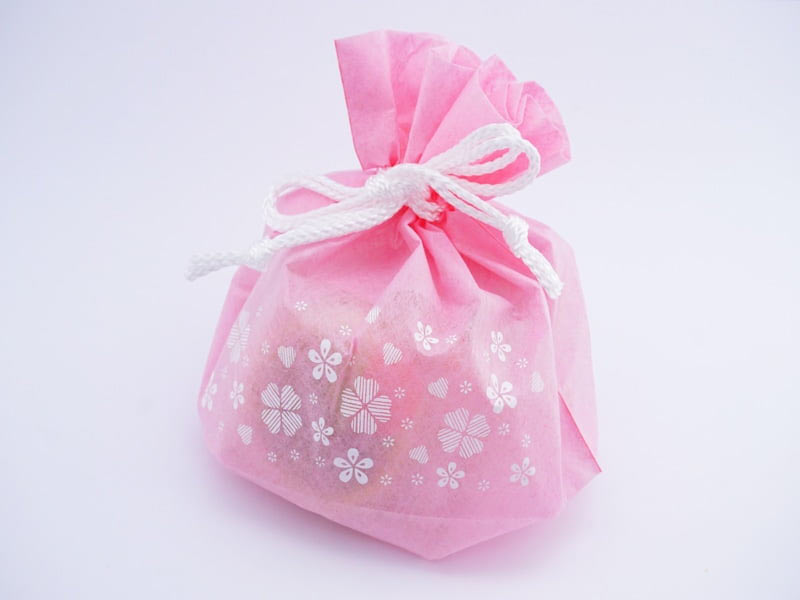 中村屋 お花見巾着 詰め合わせ 外装