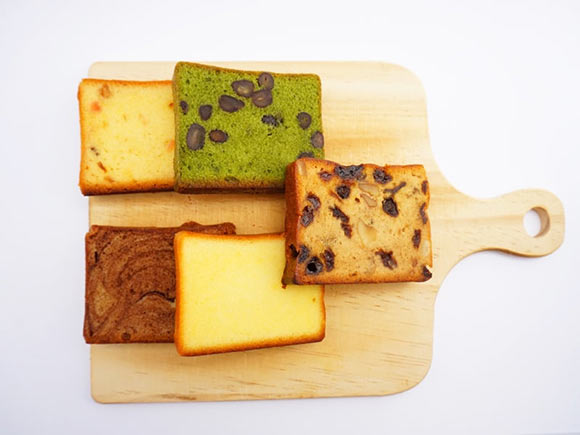 新宿中村屋　アイリッシュケーキ　中身の写真