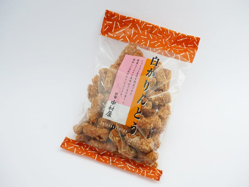 新宿中村屋　白かりんとう　外装