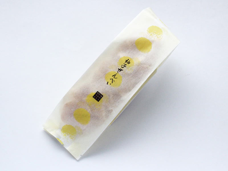 中浦屋 柚子せんべい 外装