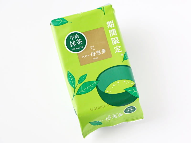 ベビー母恵夢抹茶外装写真