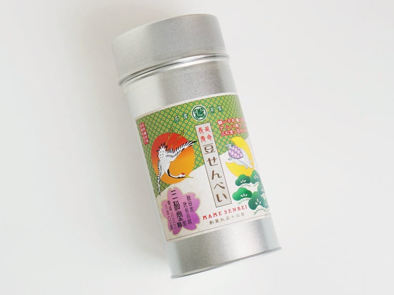 三松堂 豆せんべい外装