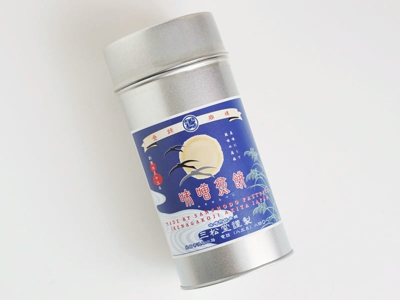 三松堂 味噌煎餅外装