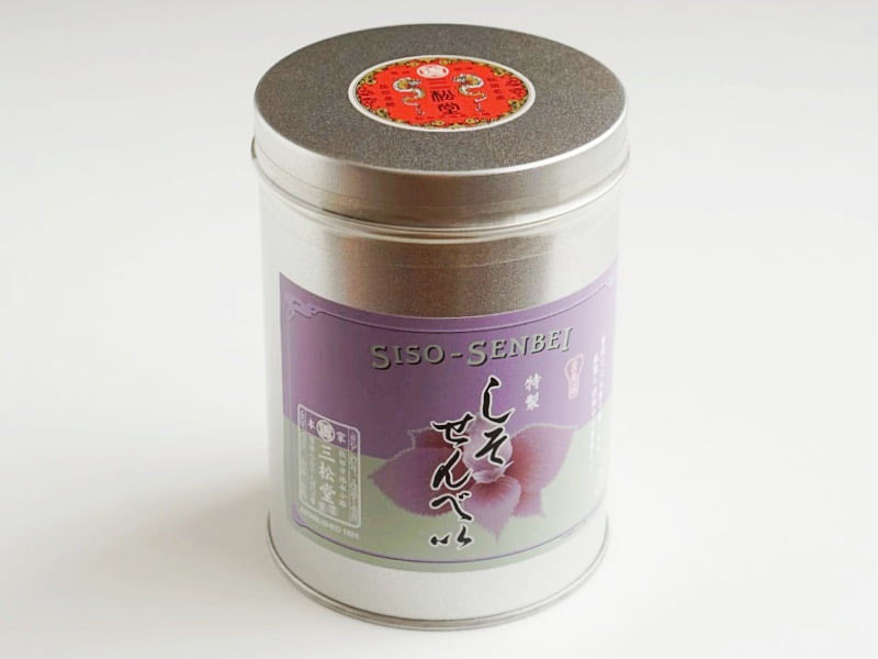 三松堂 しそせんべい外装