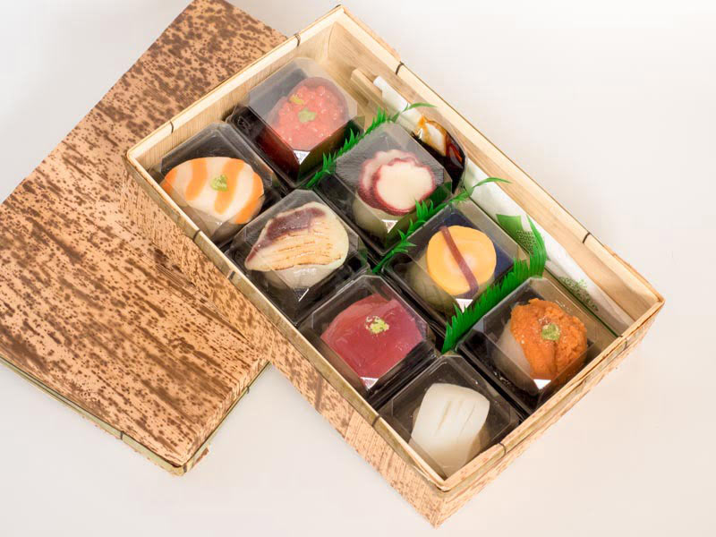 虎屋 手まり寿司 開封