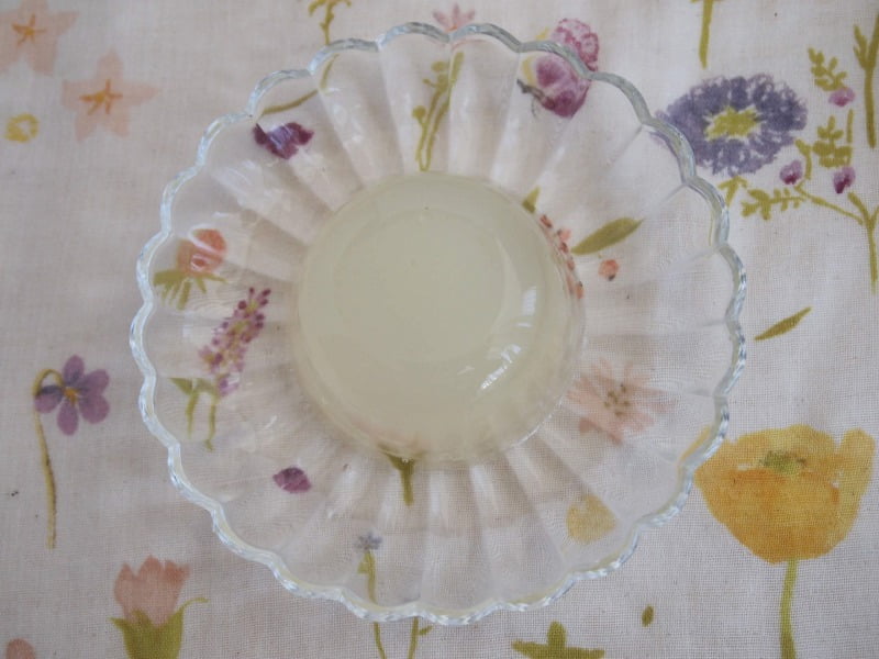 山のゼリー ゆずの皮入りタイプ