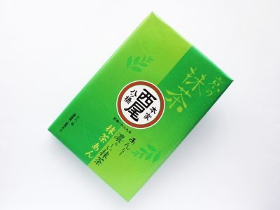 あん入り生八ッ橋 あんなま「濃ぉ〜い抹茶・抹茶あん」