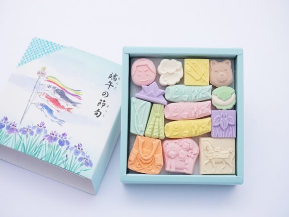 ばいこう堂　端午の節句　開封した写真