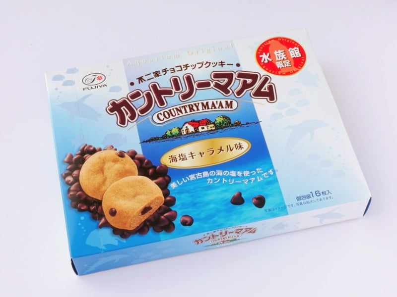 カントリーマアム 海塩キャラメル味(水族館限定) 外装