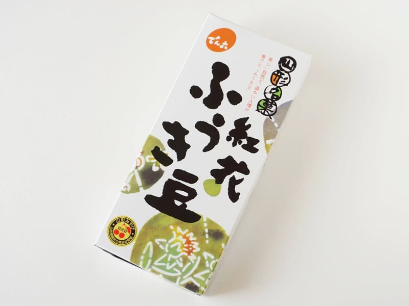 でん六 紅花ふうき豆外装