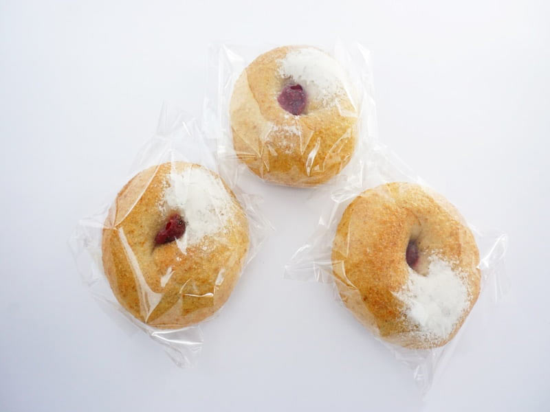 ベーグル屋ハル　春いちごベーグル　外装