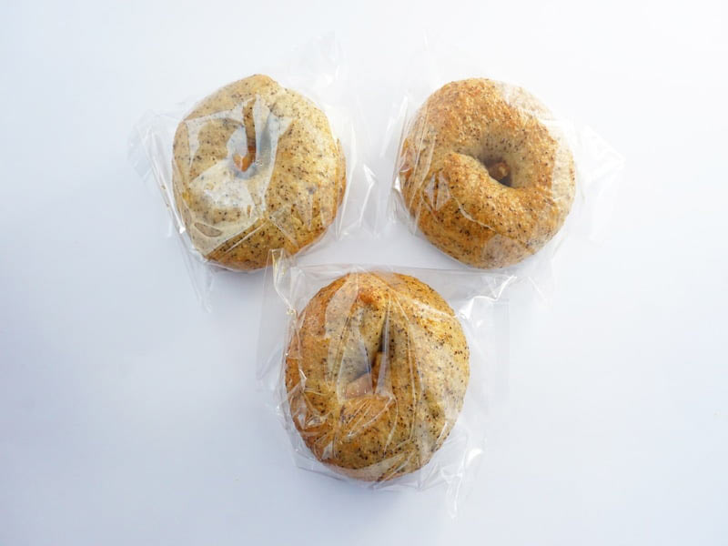 ベーグル屋ハル　オレンジ＆紅茶ベーグル　外装