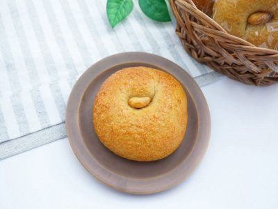 ベーグル屋ハル 黒糖&ピーナッツバターベーグル