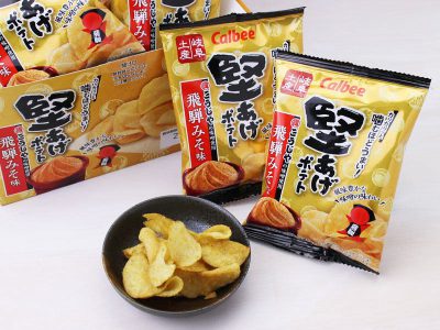 Calbee 堅あげポテト(飛騨みそ味)