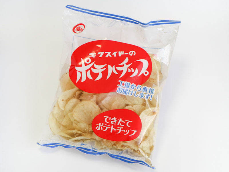 菊水堂 できたてポテトチップ 外装