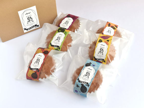 もちもち島ケーキ 詰め合わせ 開封した写真