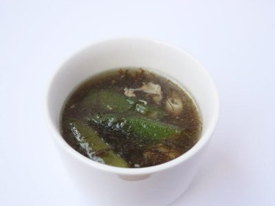 スープストックトーキョー 久米島産もずくとオクラのスープ