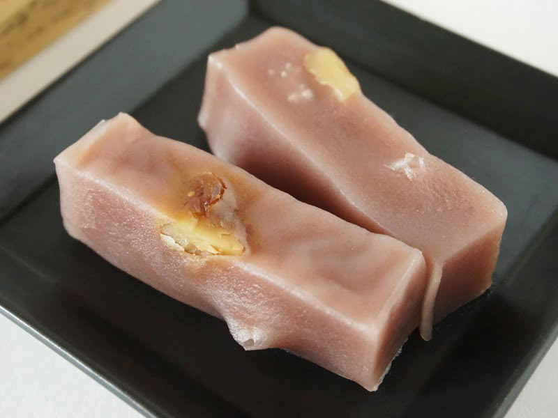 永井久慈良餅店 久慈良餅あたためたあと