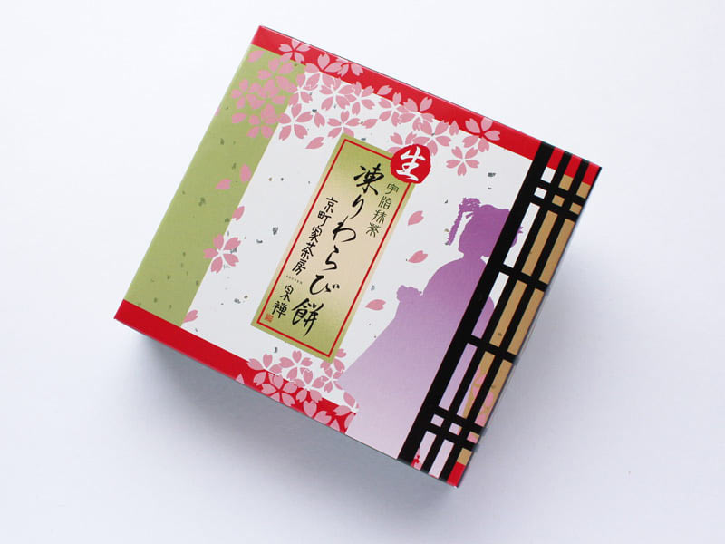 生 凍りわらび餅 宇治抹茶 外装