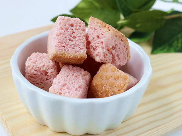 日光ラスク　苺チョコ　中身写真