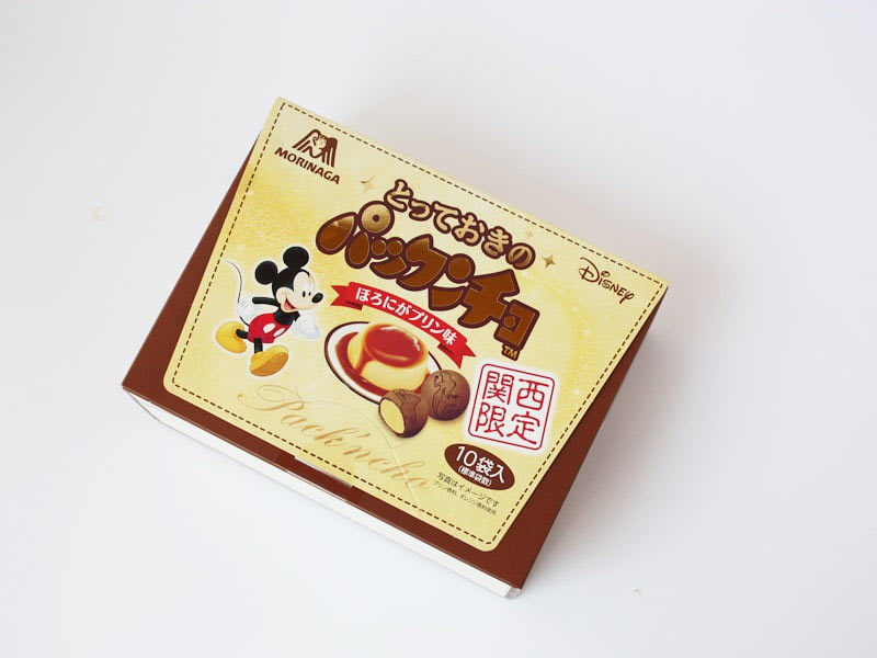 とっておきのぱっくんちょほろにがプリン味外装写真