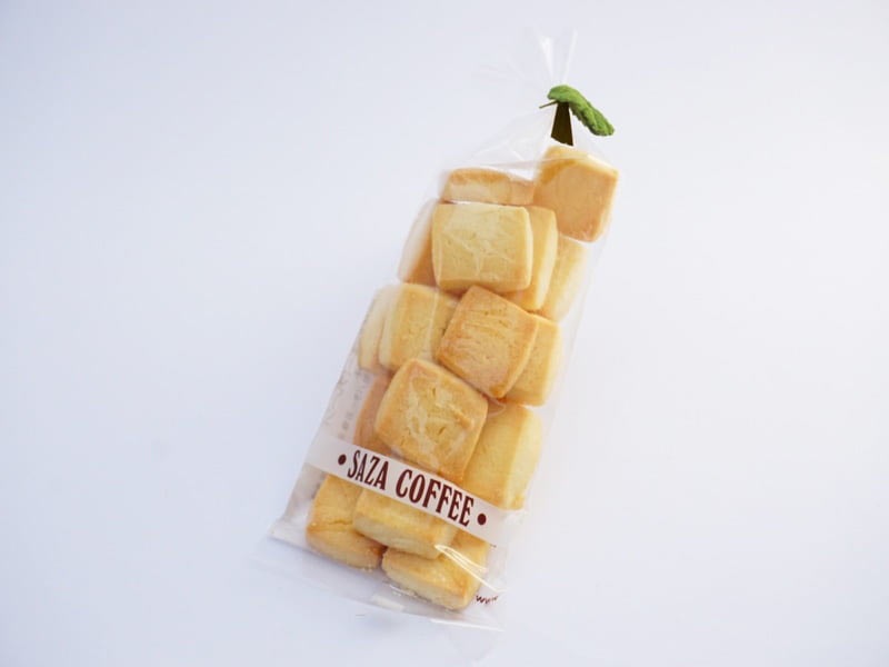 サザコーヒー　サザクッキー　プレーン　外装