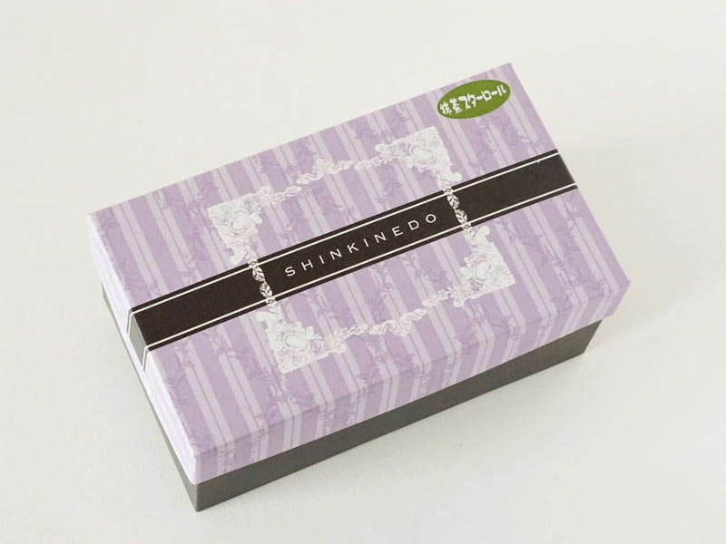 新杵堂 抹茶スターロール外装