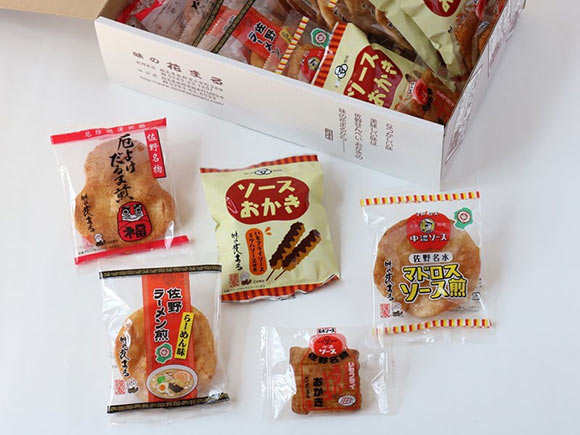 佐野名物煎　詰合せ　開封写真