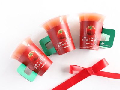 太陽いっぱいの真っ赤なゼリー