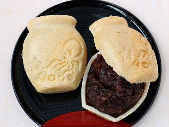 たこ壷もなか　中身写真