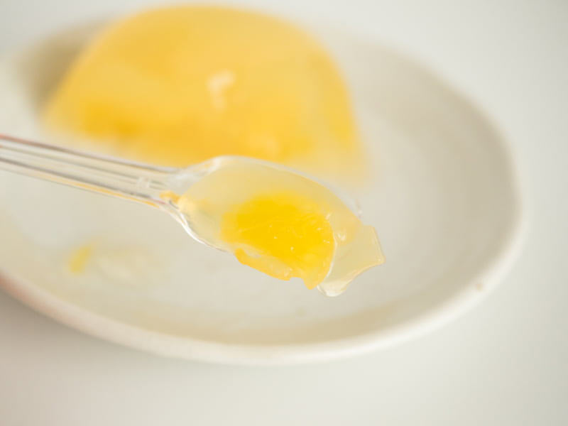 虎屋 八朔ゼリー 中身拡大